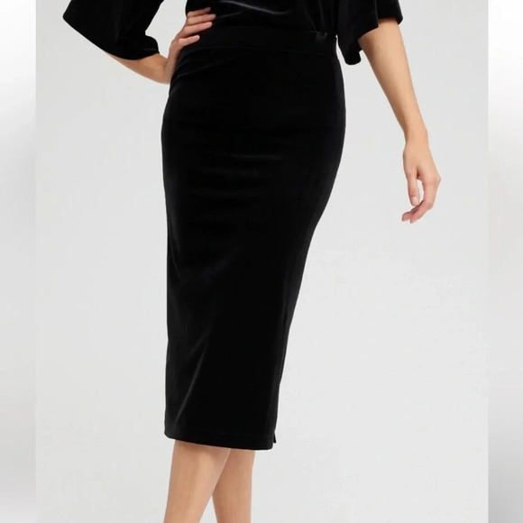 Gucci Vintage Velvet pencil skirt size 42/US 6 - Picture 1 of 11